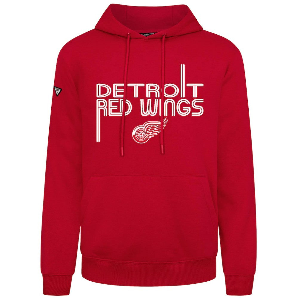 Detroit Red Wings - Levelwear Podium Lanes Hoodie Red
