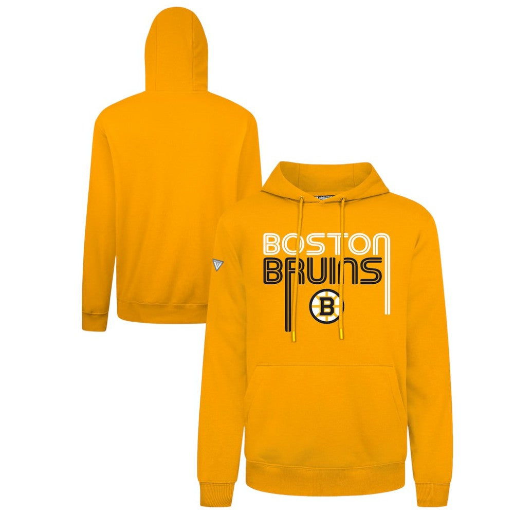 Boston Bruins Levelwear Podium Lanes Hoodie Gold