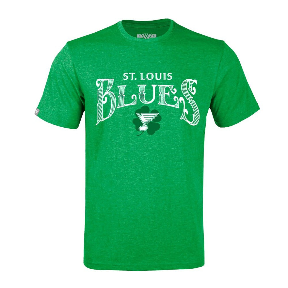 St. Louis Blues - Levelwear St. Patrick's Day Richmond T-Shirt Green