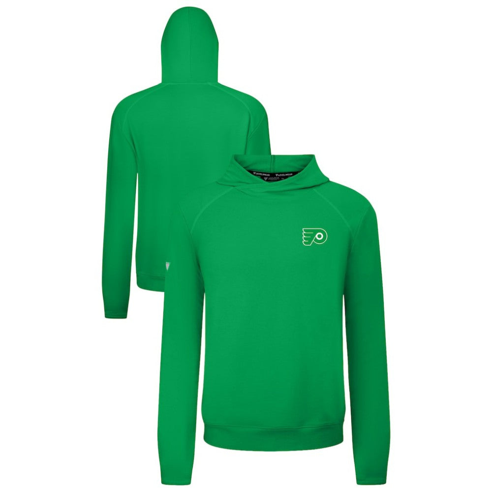 Philadelphia Flyers - Levelwear St. Patrick's Day Mandate Tri-Blend Hoodie Green