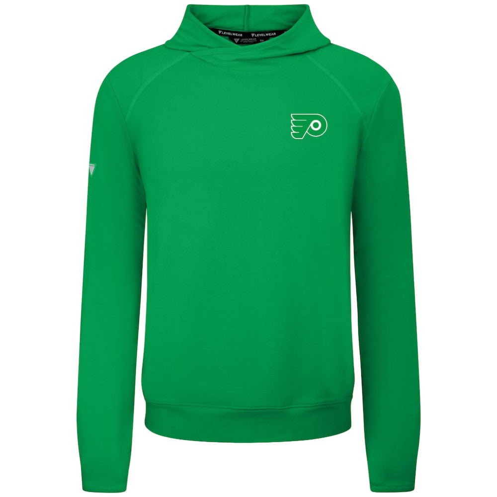 Philadelphia Flyers - Levelwear St. Patrick's Day Mandate Tri-Blend Hoodie Green