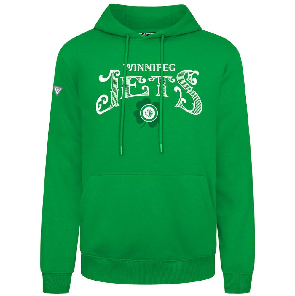 Winnipeg Jets - Levelwear St. Patrick's Day Podium Hoodie Green