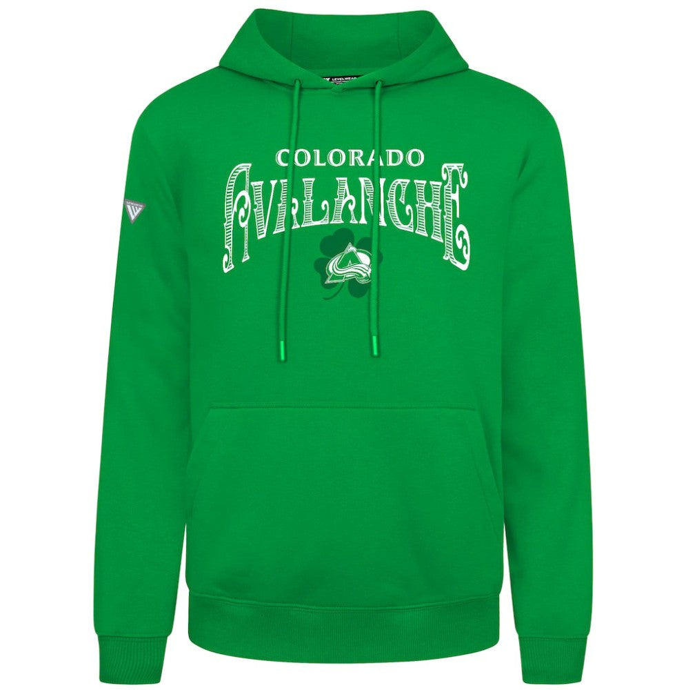 Colorado Avalanche - Levelwear St. Patrick's Day Podium Hoodie Green