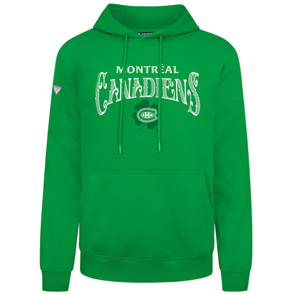 Montreal Canadiens - Levelwear St. Patrick's Day Podium Hoodie Green