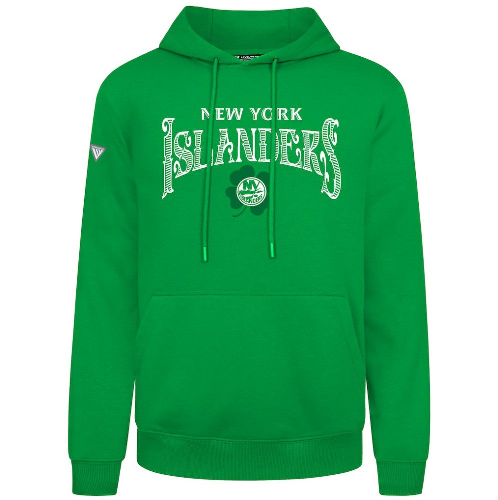 New York Islanders - Levelwear St. Patrick's Day Podium Hoodie Green