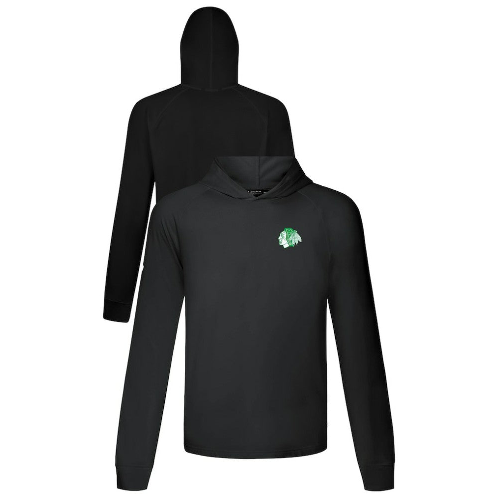 Chicago Blackhawks Levelwear St. Patrick's Day Dimension Hoodie Black
