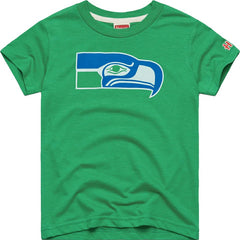 Seattle Seahawks Homage Youth 1976 Tri-Blend T-Shirt Green - NFL