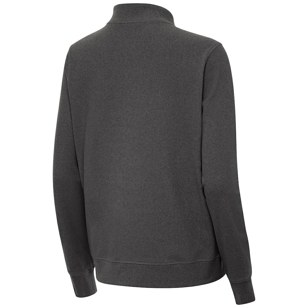 Seattle Seahawks Antigua Women's Super Bowl LX Champions Crush Quarter-Zip Pullover Charcoal - NFL