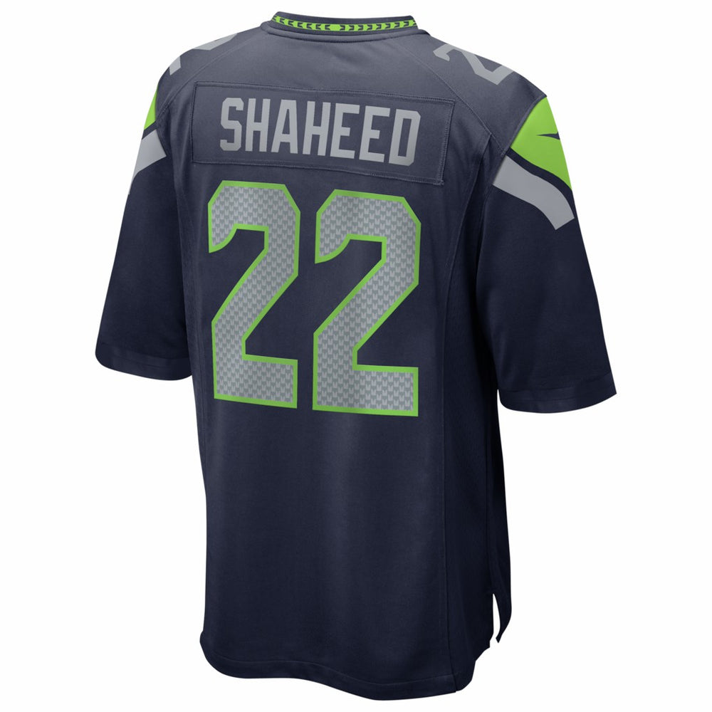 Rashid Shaheed Seattle Seahawks Super Bowl LX Patch Game Jersey College Navy - Nike