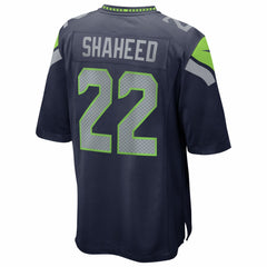 Rashid Shaheed Seattle Seahawks Super Bowl LX Patch Game Jersey College Navy - Nike
