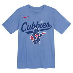 Chicago Cubs Nike Preschool Electric Bear Alternate T-Shirt On Sale