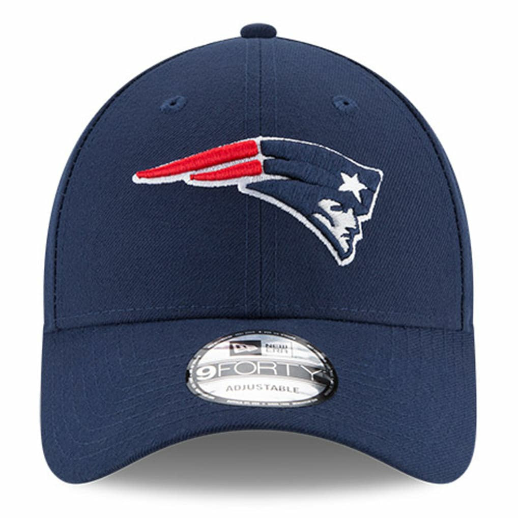 New England Patriots New Era Youth 9FORTY Adjustable Hat Navy - NFL