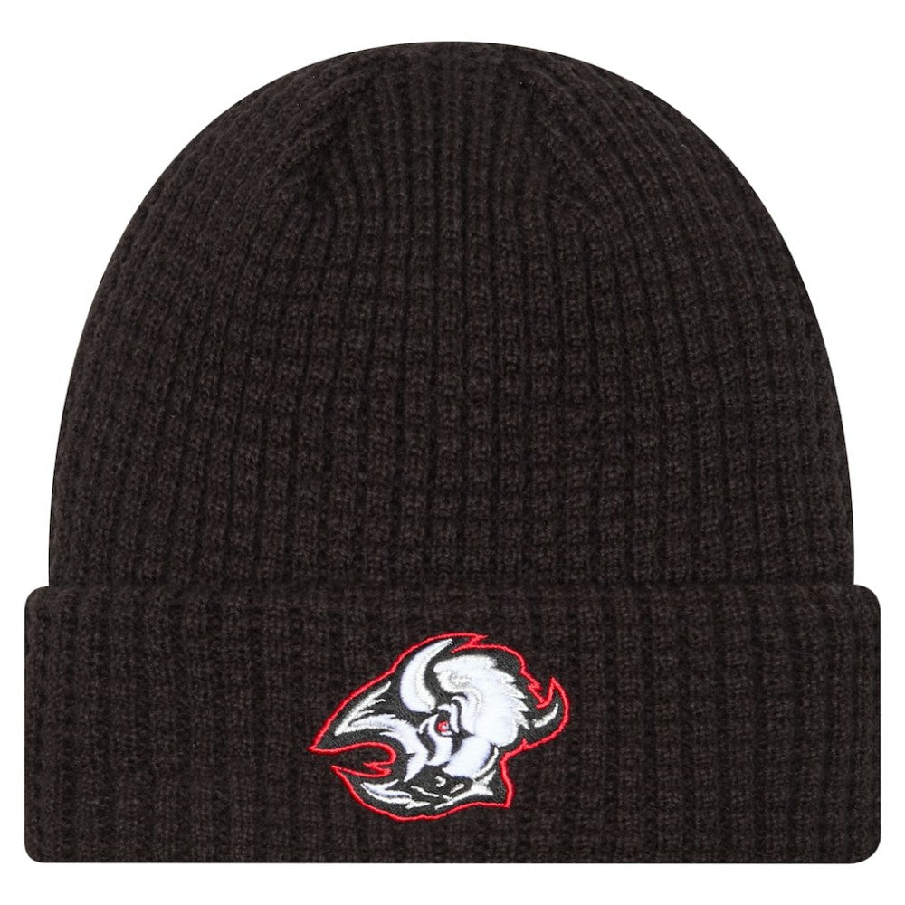 Buffalo Sabres - New Era Waffle Cuffed Knit Hat Black