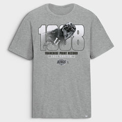 Anze Kopitar Los Angeles Kings - Franchise Points Record T-Shirt Gray