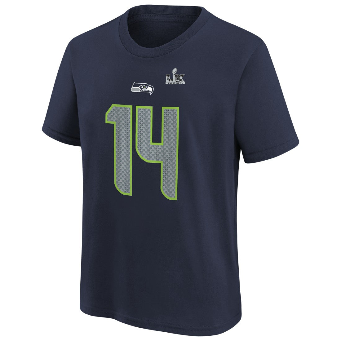 Sam Darnold Seattle Seahawks Youth Super Bowl LX Name & Number T-Shirt College Navy - Nike