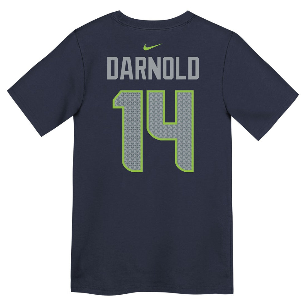 Sam Darnold Seattle Seahawks Preschool Super Bowl LX Name & Number T-Shirt College Navy - Nike