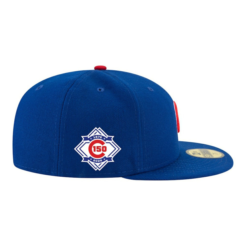 Chicago Cubs New Era 150th Anniversary 59FIFTY Fitted Hat Clearance