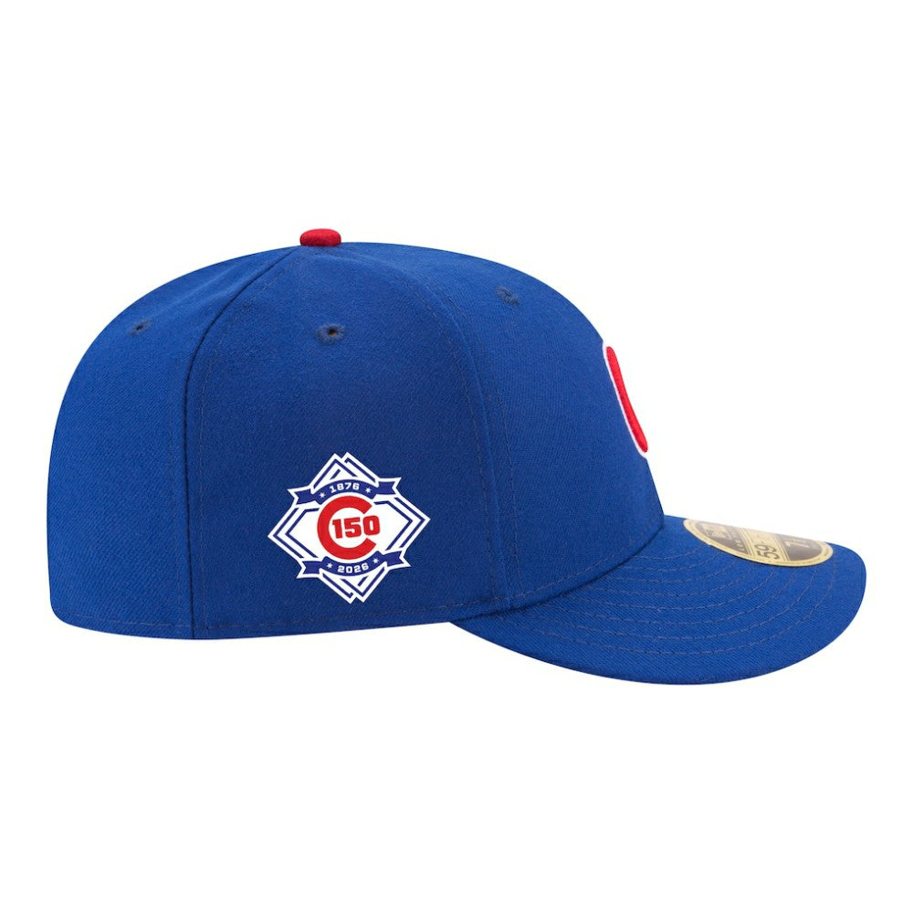 Chicago Cubs New Era 150th Anniversary Low Profile 59FIFTY Fitted Hat Lifestyle