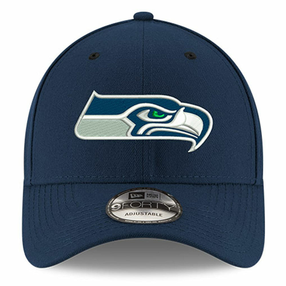 Seattle Seahawks New Era Youth 9FORTY Adjustable Hat College Navy - NFL