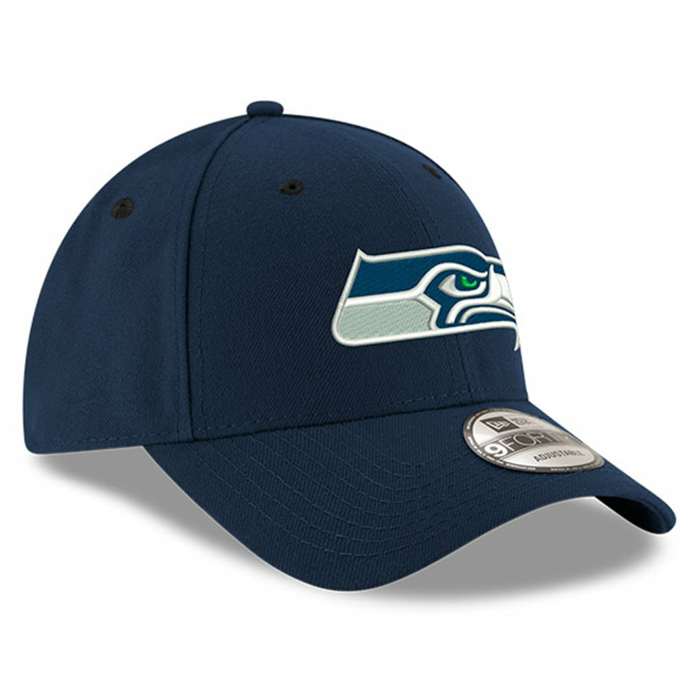 Seattle Seahawks New Era Youth 9FORTY Adjustable Hat College Navy - NFL