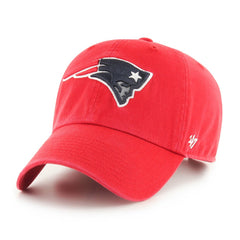 New England Patriots '47 Preschool Clean Up Adjustable Hat Red - 47 brand