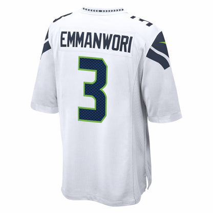Nick Emmanwori Seattle Seahawks Game Jersey - White | NFL Jerseys