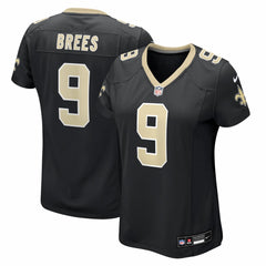 Drew Brees New Orleans Saints Women's Team Game Jersey Black - Nike