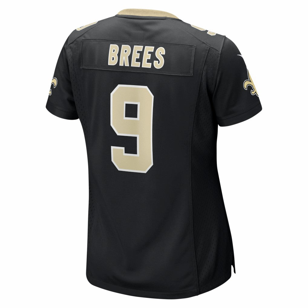 Drew Brees New Orleans Saints Women's Team Game Jersey Black - Nike