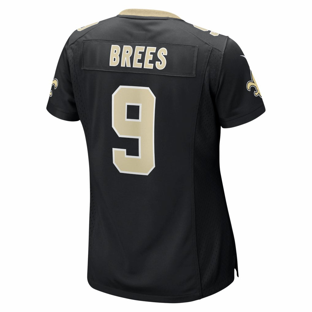 Drew Brees New Orleans Saints Women's Team Game Jersey Black - Nike
