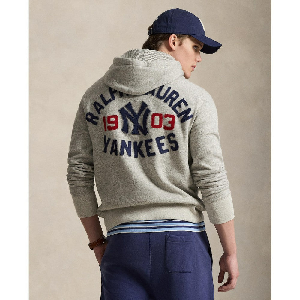Yankees Polo Ralph Lauren Fleece Hoodie Lifestyle