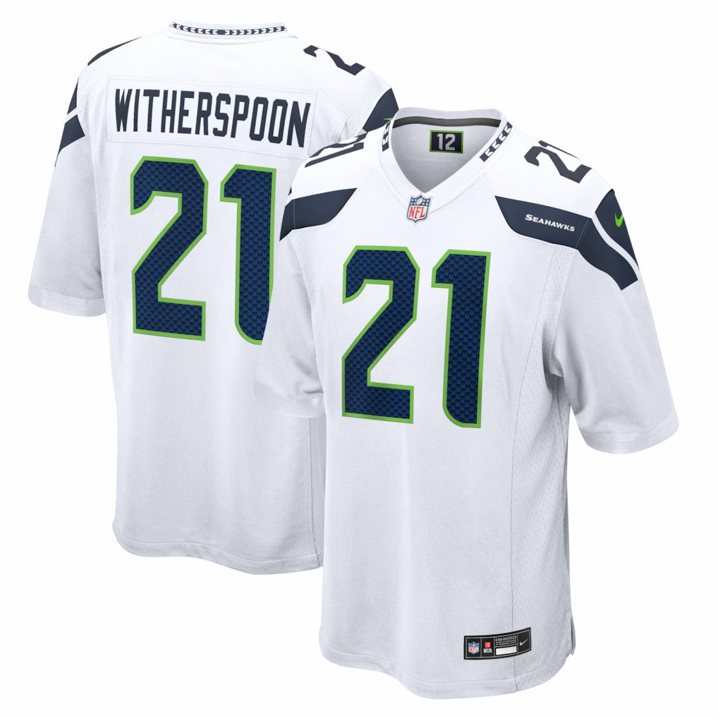 Devon Witherspoon Seattle Seahawks Game Jersey - White | NFL Jerseys
