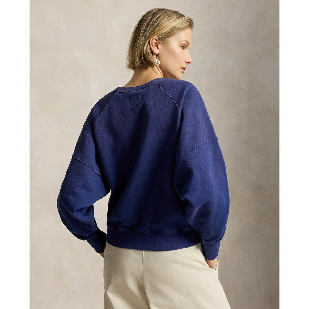 Yankees Polo Ralph Lauren Women's Vintage Knit Sweatshirt discount