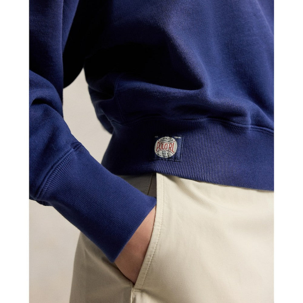 Yankees Polo Ralph Lauren Women's Vintage Knit Sweatshirt discount