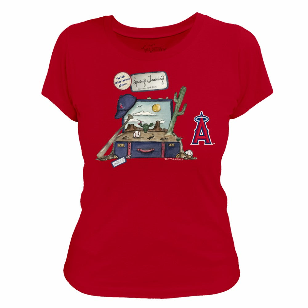 Los Angeles Angels Tiny Turnip Women's 2026 Spring Training T-Shirt Sale