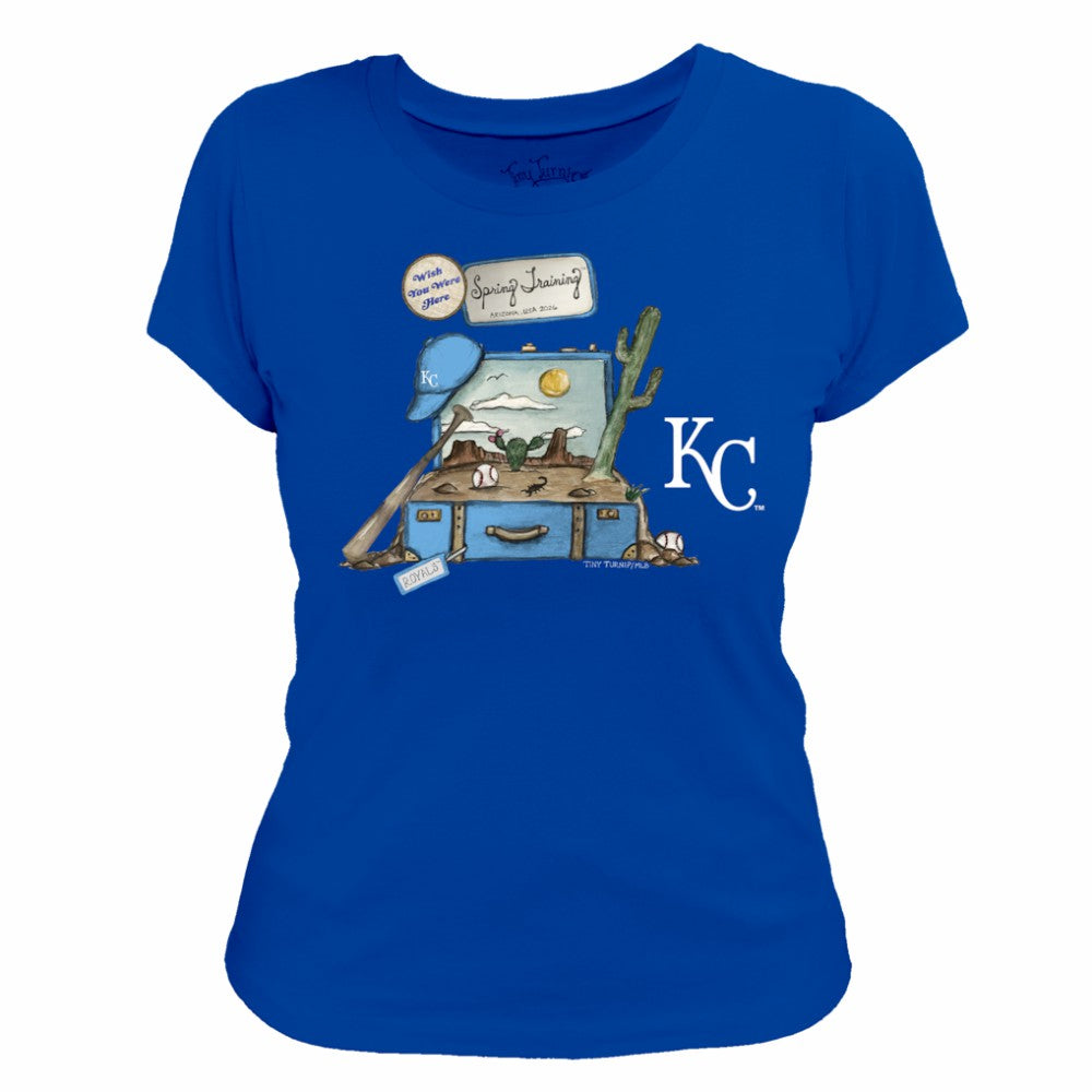 Kansas City Royals Tiny Turnip Women's 2026 Spring Training T-Shirt discount