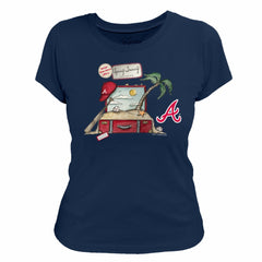 Atlanta Braves Tiny Turnip Women's 2026 Spring Training T-Shirt On Sale