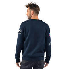 Seattle Seahawks Starter Two-Time Super Bowl Champions Classic Fleece Sweatshirt College Navy - NFL