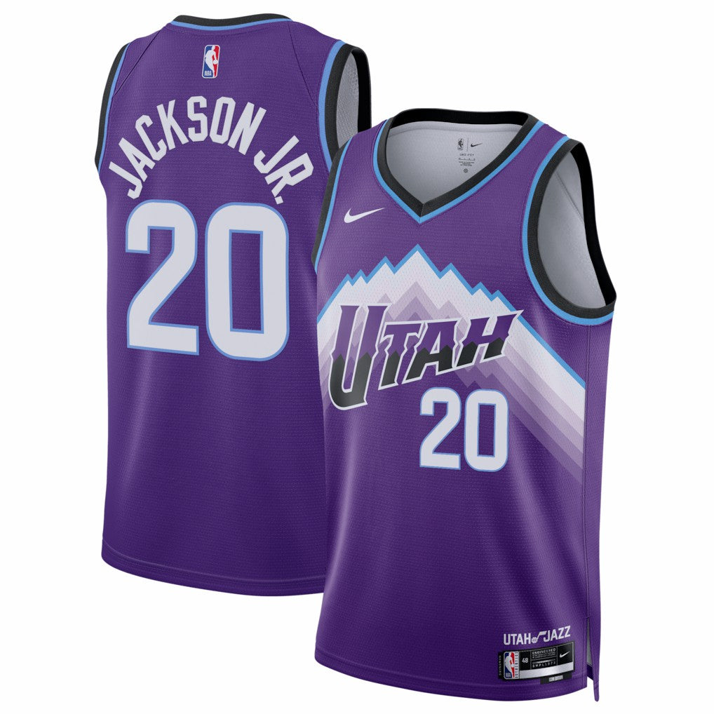 Nike - Jaren Jackson Jr. Utah Jazz Unisex Swingman Jersey - Icon Edition - Purple