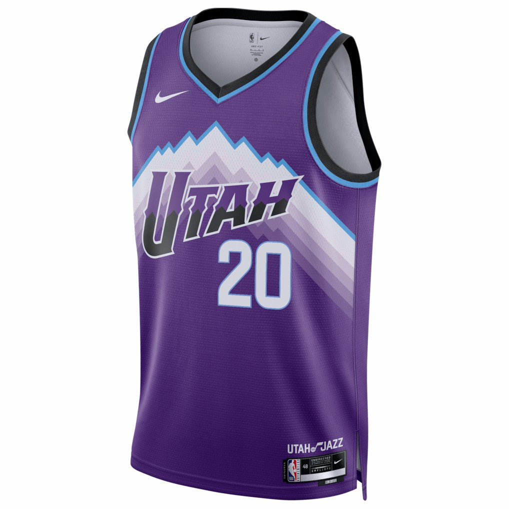 Jaren Jackson Jr. Utah Jazz Unisex Swingman Jersey - Icon Edition - Purple | NBA Jerseys