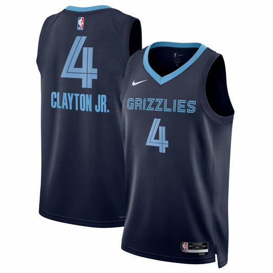 Walter Clayton Jr. Memphis Grizzlies Unisex Swingman Jersey - Icon Edition - Navy | NBA Jerseys