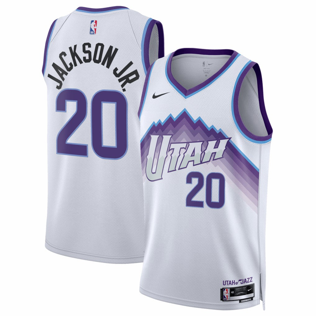 Jaren Jackson Jr. Utah Jazz Unisex Swingman Jersey - Association Edition - White | NBA Jerseys