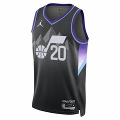 NBA - Jaren Jackson Jr. Utah Jazz Jordan Brand Unisex Swingman Jersey - Statement Edition - Black
