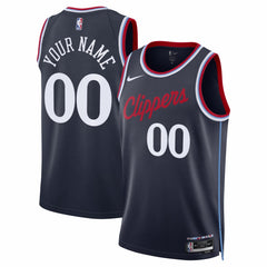 Nike - LA Clippers Unisex Swingman Custom Jersey - Icon Edition - Navy