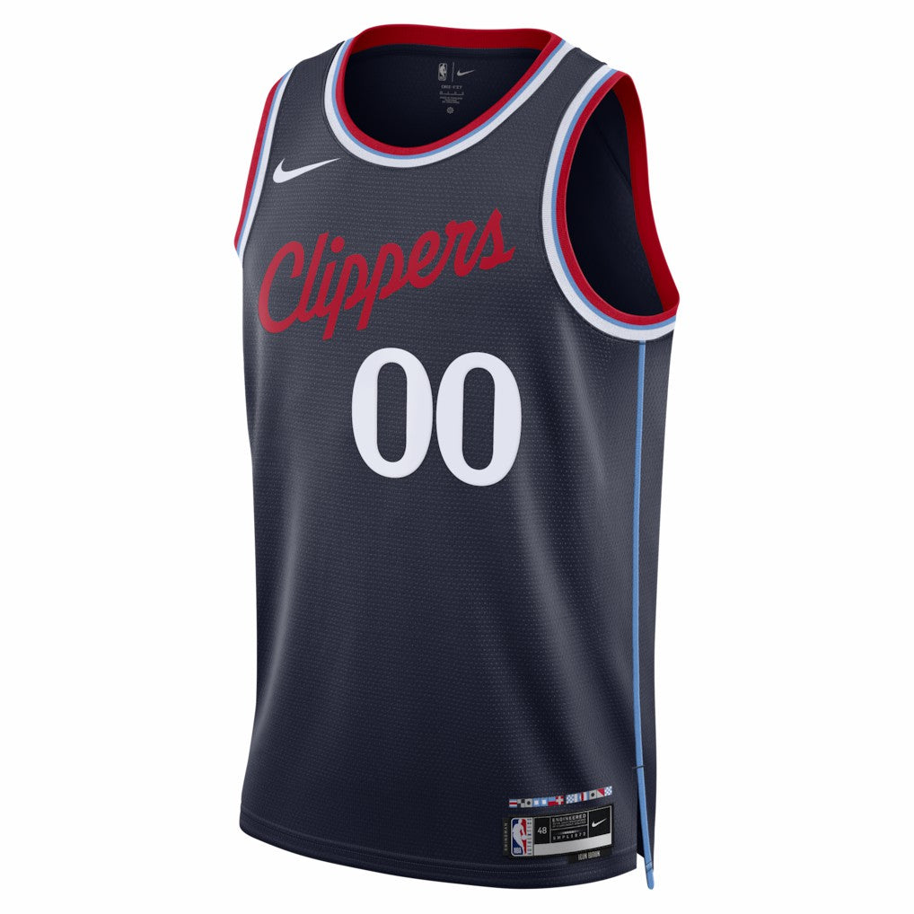Nike - LA Clippers Unisex Swingman Custom Jersey - Icon Edition - Navy