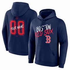 Boston Red Sox  Hustle Personalized Name & Number Hoodie Near Me