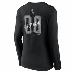 Chicago White Sox Women's Hustle Personalized Name & Number Long Sleeve V-Neck T-Shirt Online