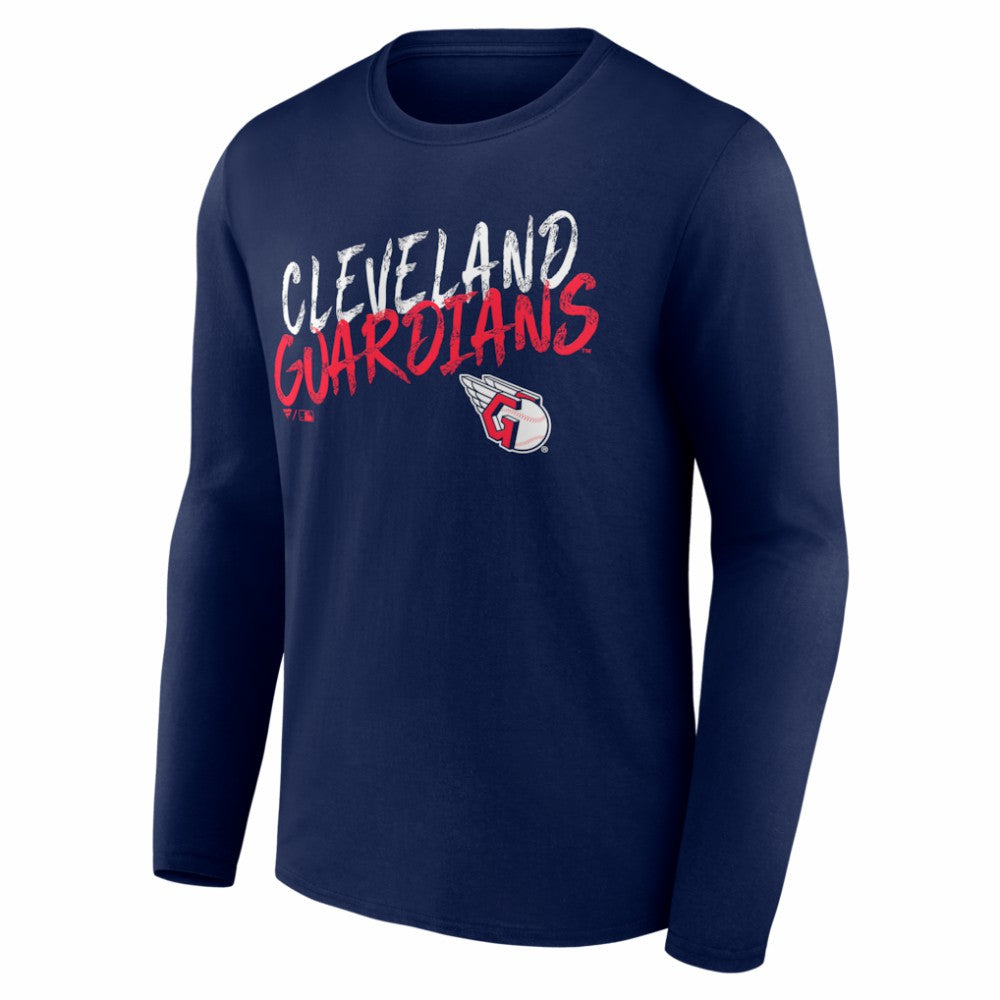 Cleveland Guardians  Hustle Personalized Name & Number Long Sleeve T-Shirt Sale