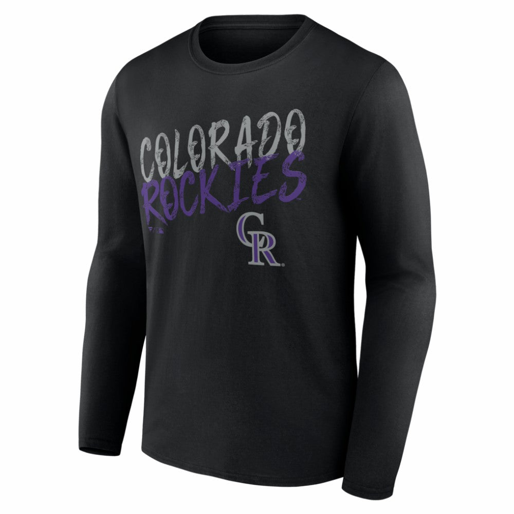 Colorado Rockies  Hustle Personalized Name & Number Long Sleeve T-Shirt Online