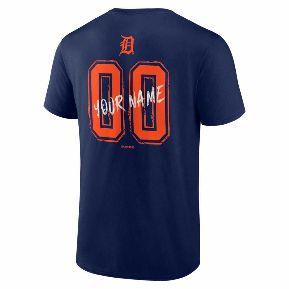 Detroit Tigers  Hustle Personalized Name & Number T-Shirt discount