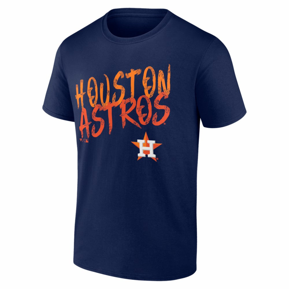 Houston Astros  Hustle Personalized Name & Number T-Shirt Lifestyle